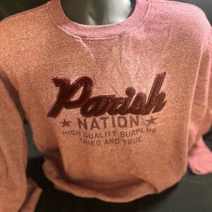 Parish Nation Pink Sweatshirt-size XL-#336